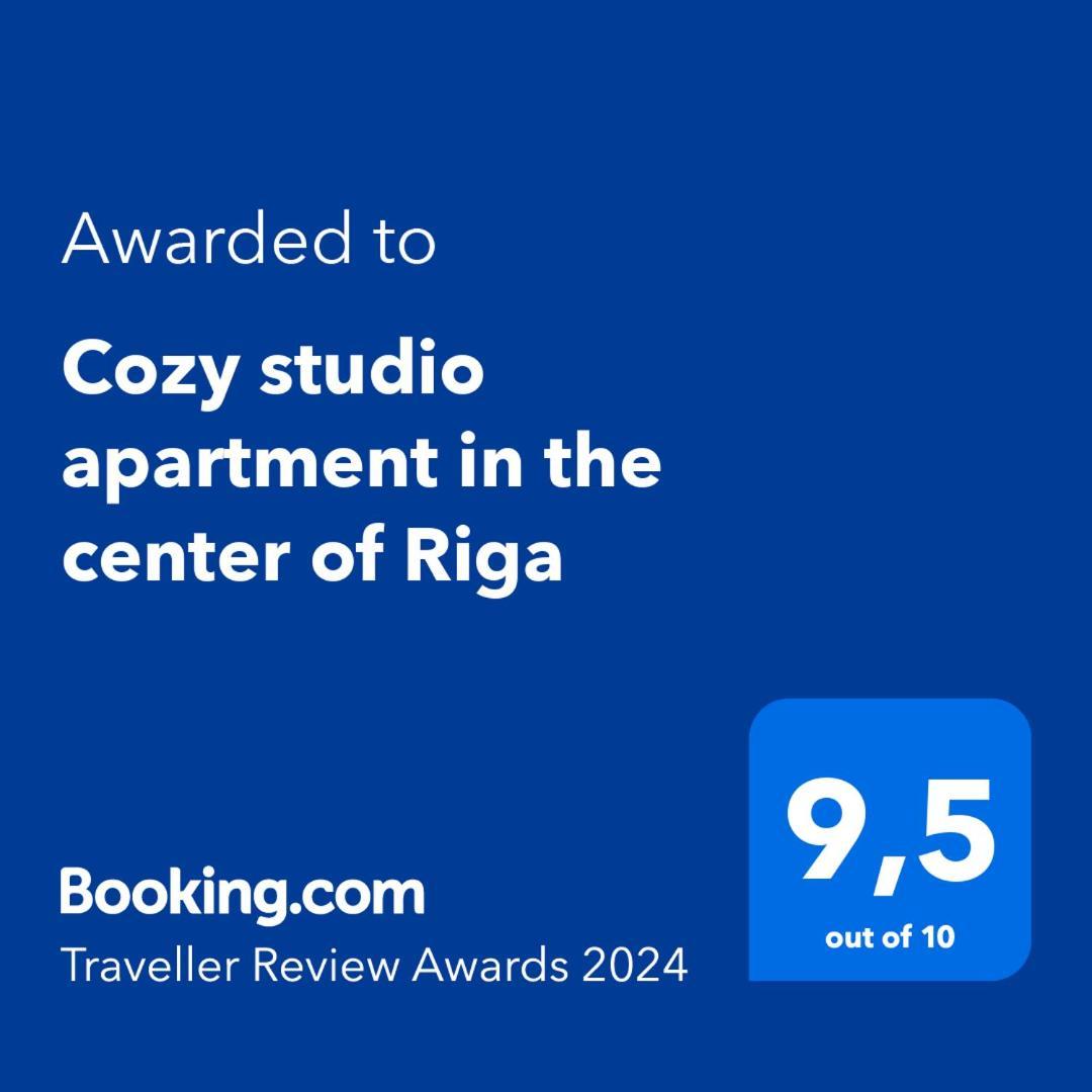 Cozy Studio Apartment In The Center Of Riga Exteriér fotografie